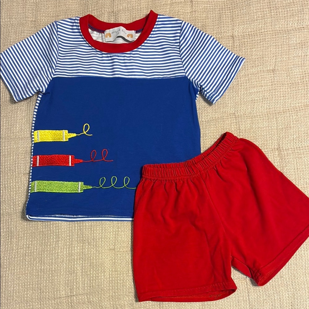 Back to Daycare Crayon Set 2T